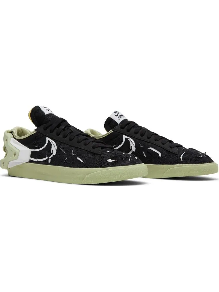 Кроссовки Nike Blazer Low x Acronym 'Black Olive Aura' — изображение 8 из 9, черный