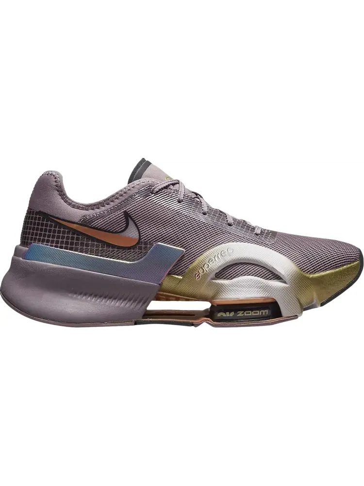 Кроссовки Nike Wmns Air Zoom SuperRep 3 Premium 'Purple Smoke Metallic Copper' — изображение 1 из 1, фиолетовый