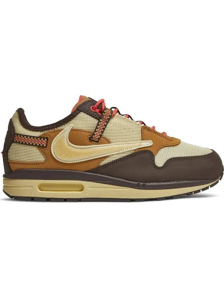 Кроссовки Nike Travis Scott x Air Max 1 'Baroque Brown' — изображение 1 из 8, коричневый
