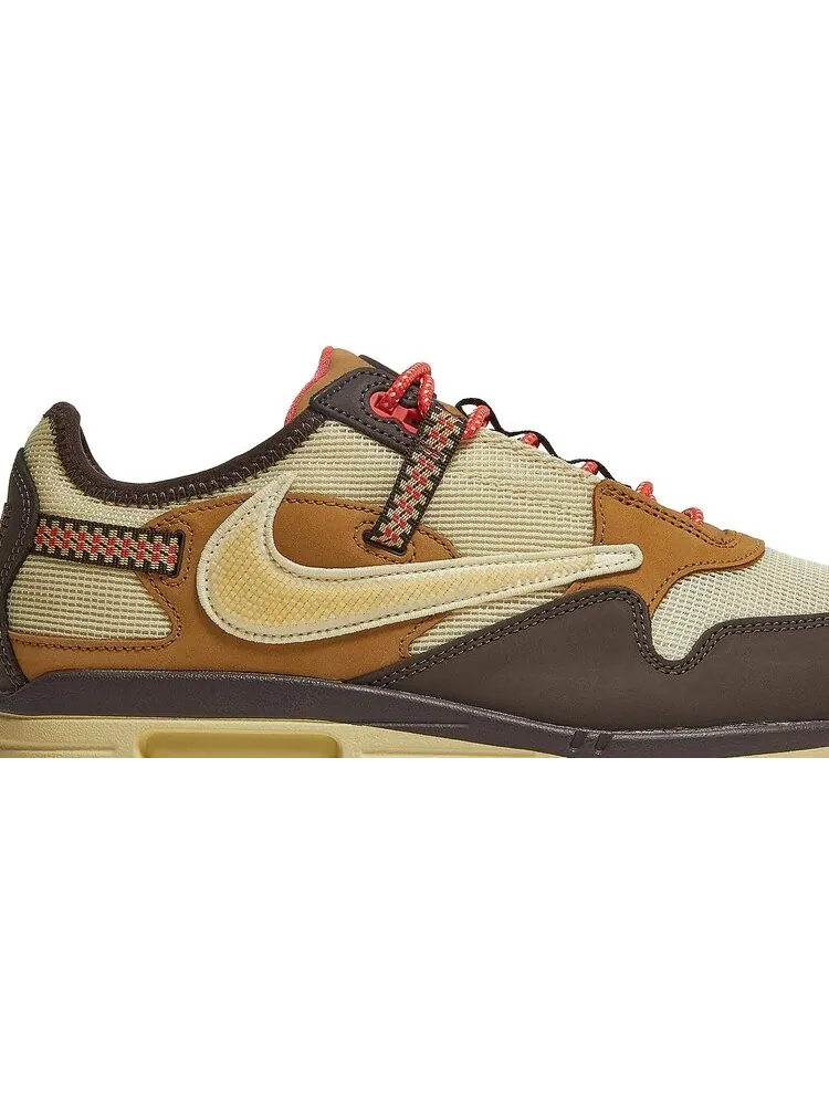 Кроссовки Nike Travis Scott x Air Max 1 'Baroque Brown' — изображение 2 из 8, коричневый