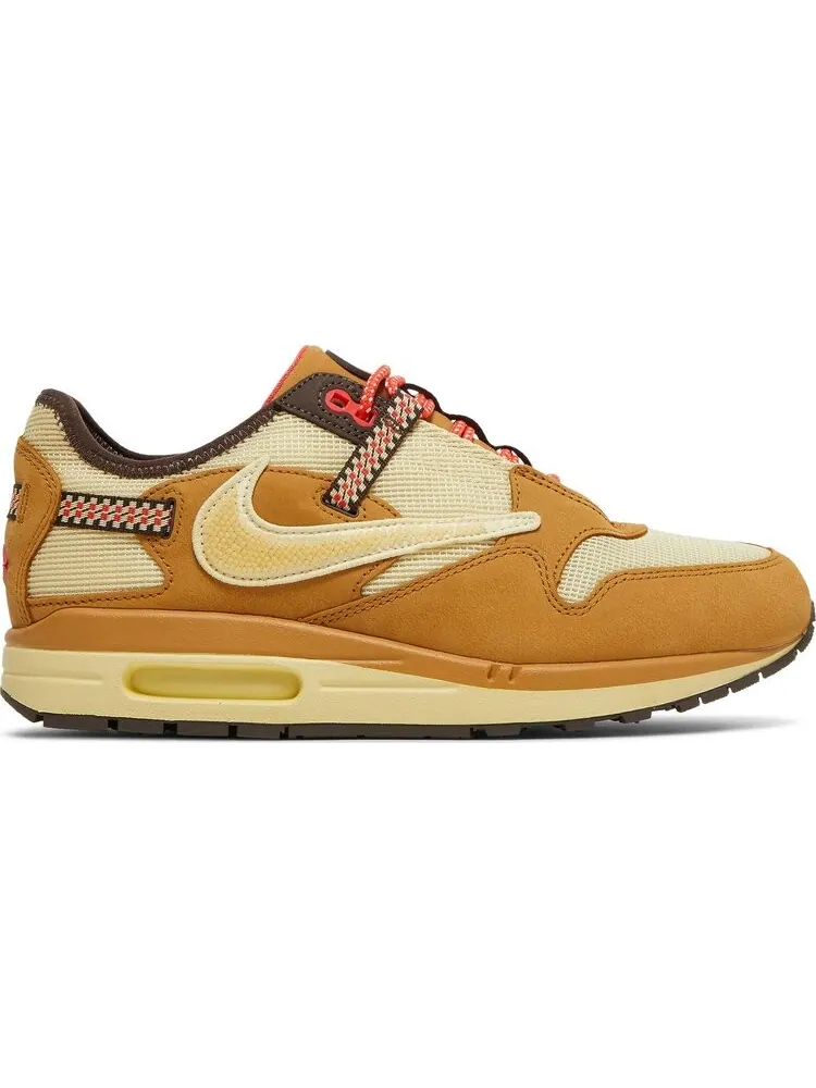 Кроссовки Nike Travis Scott x Air Max 1 'Wheat' — изображение 1 из 10, загар