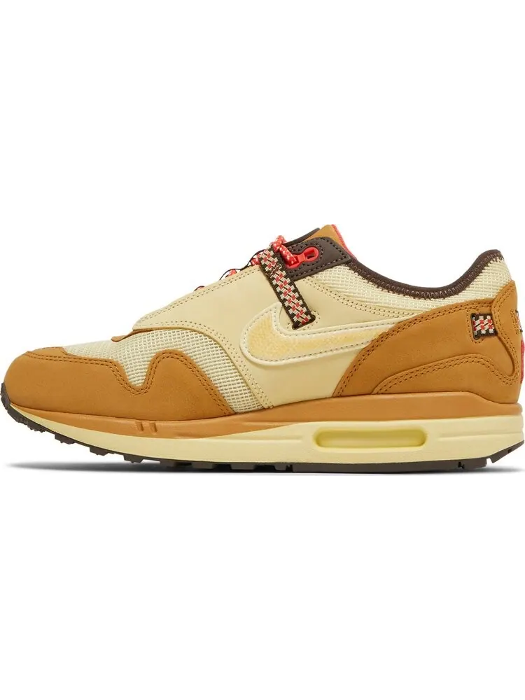 Кроссовки Nike Travis Scott x Air Max 1 'Wheat' — изображение 3 из 10, загар