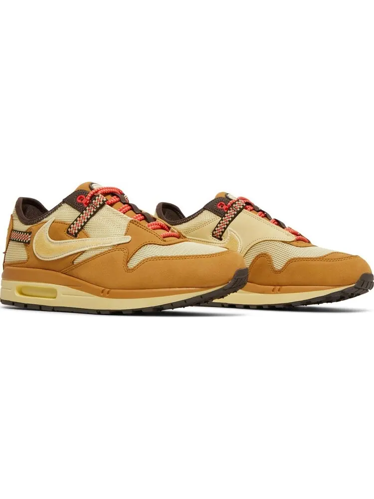 Кроссовки Nike Travis Scott x Air Max 1 'Wheat' — изображение 8 из 10, загар