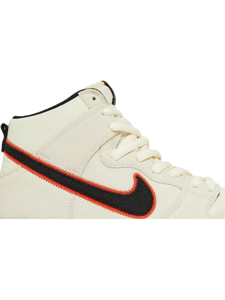 Кроссовки Nike Dunk High SB 'San Francisco Giants' — изображение 2 из 8, бежевый