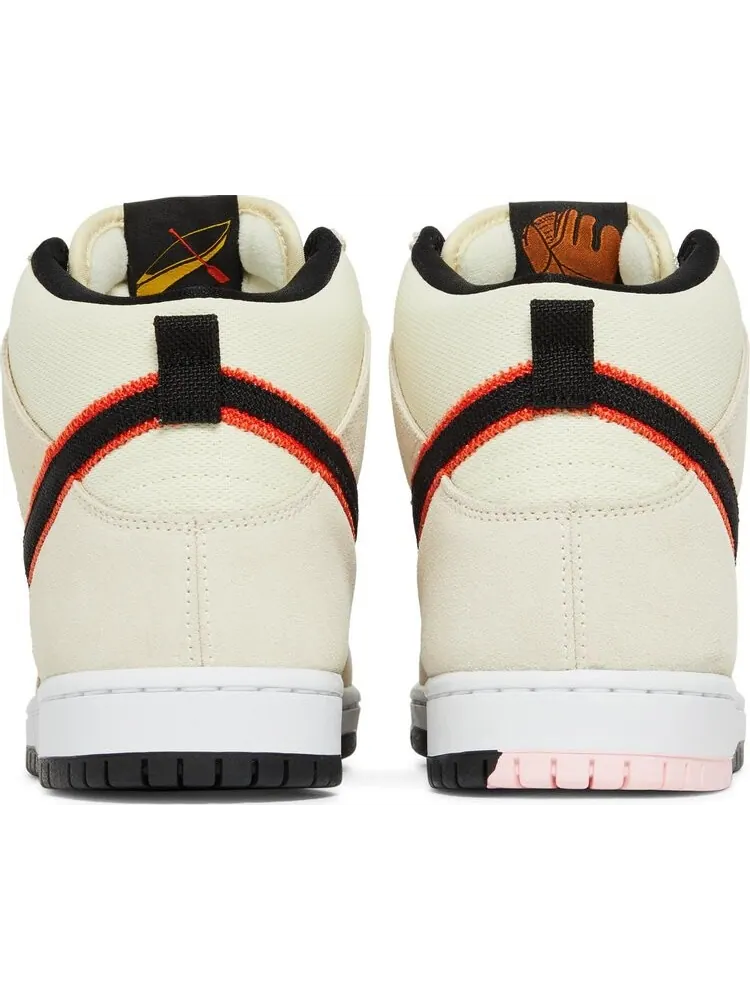 Кроссовки Nike Dunk High SB 'San Francisco Giants' — изображение 6 из 8, бежевый