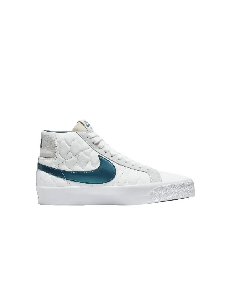 Кеды Nike SB Zoom Blazer Mid EK — изображение 1 из 5, белый/синий