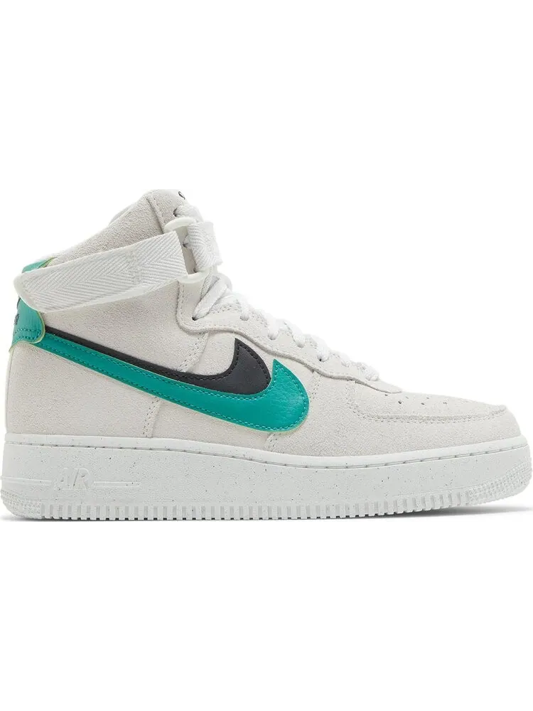 Кроссовки Nike Wmns Air Force 1 High SE '82 - Neptune Green' — изображение 1 из 8, белый