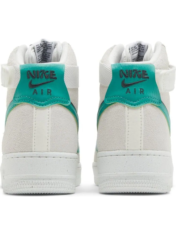 Кроссовки Nike Wmns Air Force 1 High SE '82 - Neptune Green' — изображение 6 из 8, белый