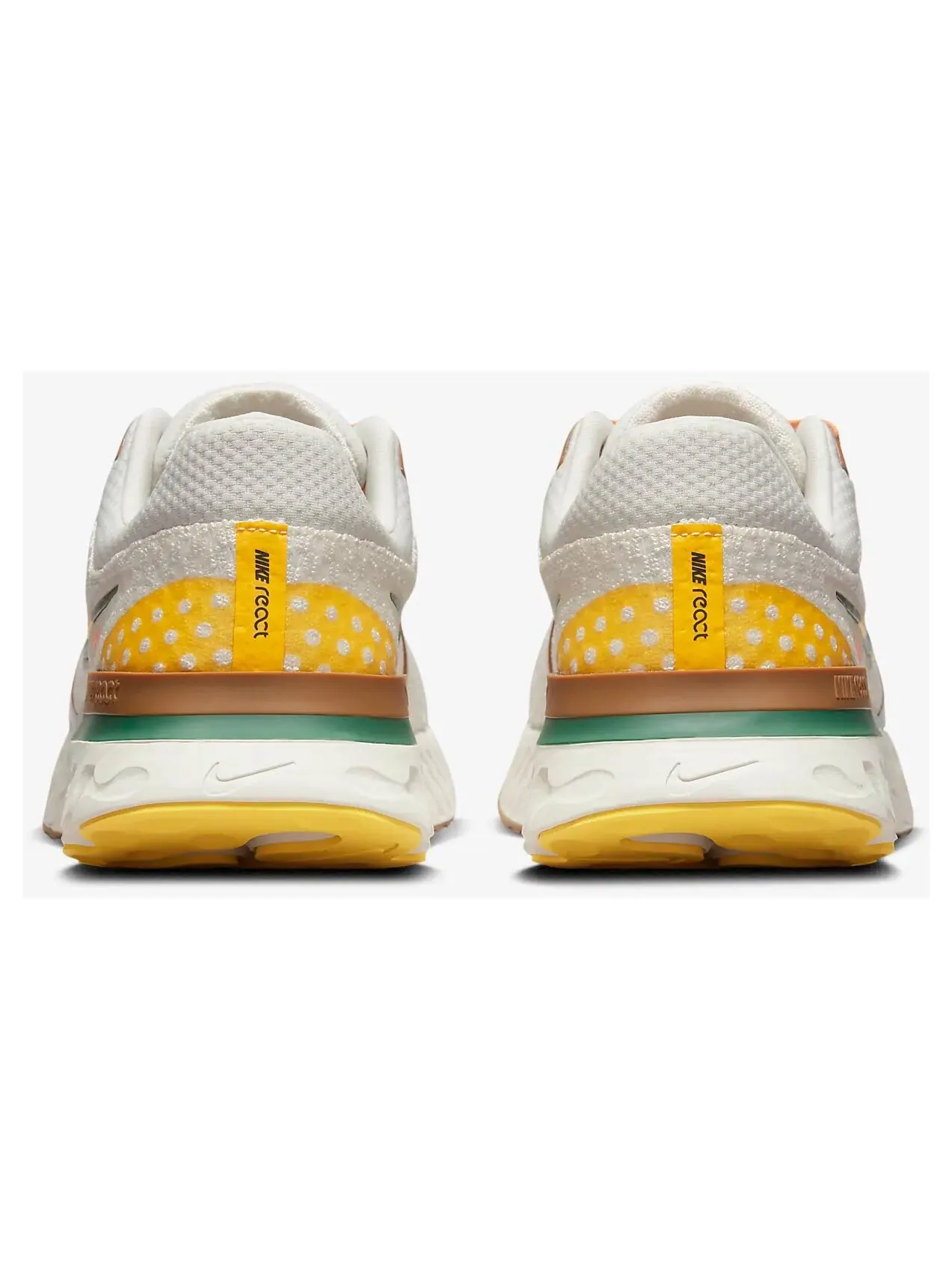 Кроссовки Nike Infinity Run 3 A.I.R. x Hola Lou — изображение 4 из 7, бежевый/коричневый