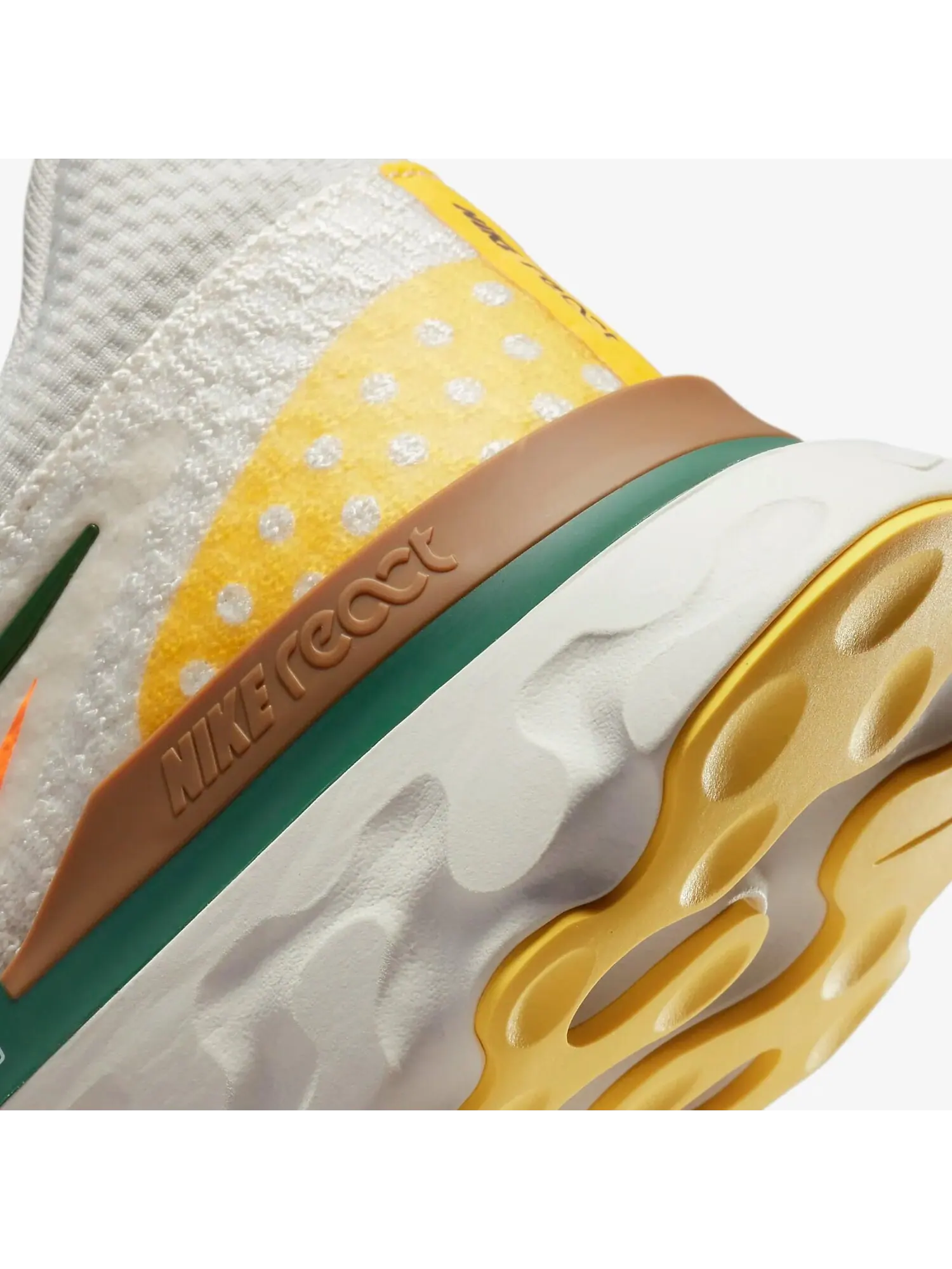Кроссовки Nike Infinity Run 3 A.I.R. x Hola Lou — изображение 7 из 7, бежевый/коричневый