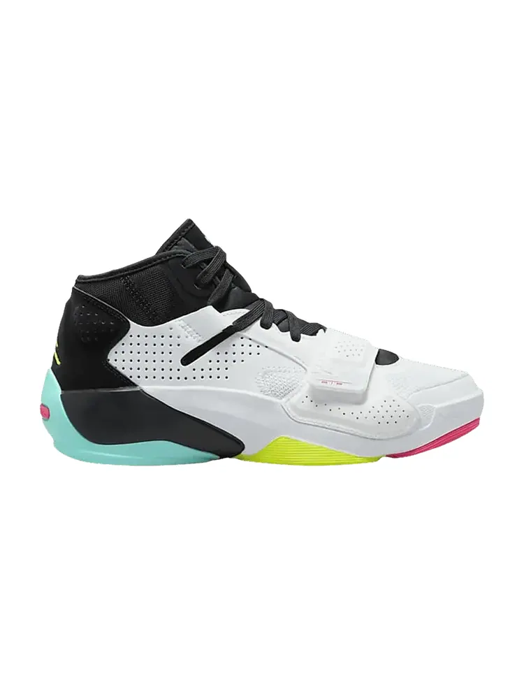 Кроссовки Air Jordan Zion 2 GS, Dynamic Turquoise — изображение 1 из 1, белый