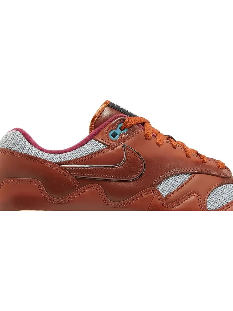 Кроссовки Nike Patta x Air Max 1 'Dark Russet' — изображение 2 из 8, коричневый