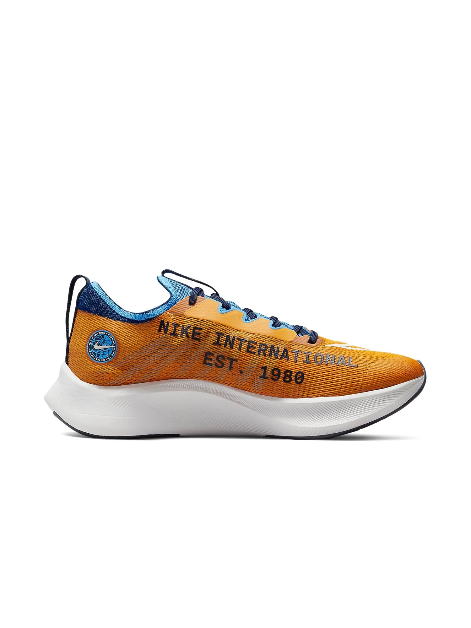Кроссовки Nike Zoom Fly 4 Premium 'Light Curry' — изображение 2 из 6, оранжевый