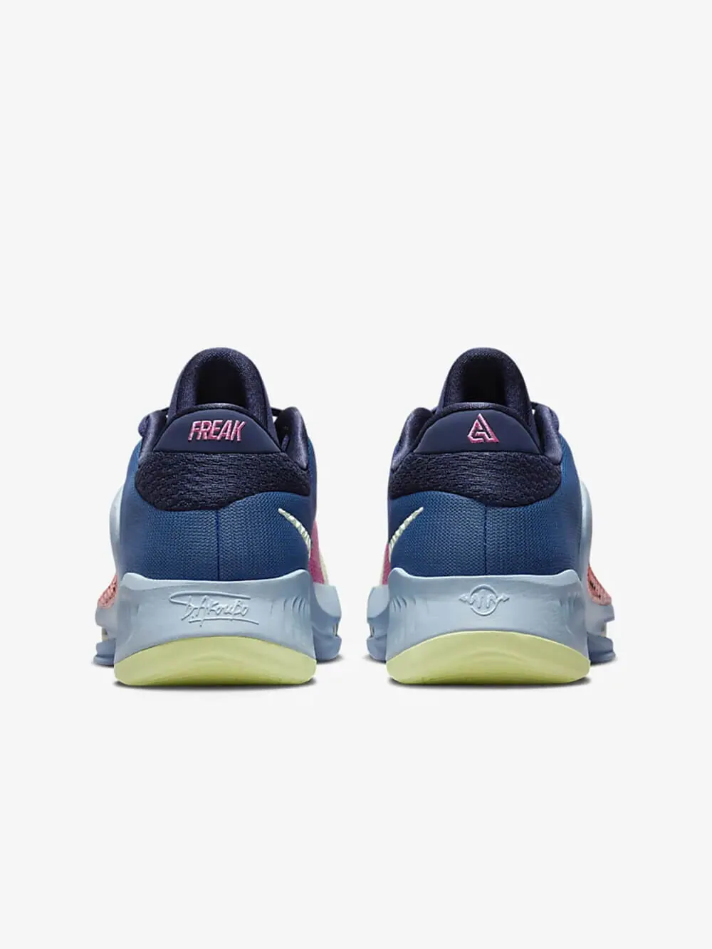 Баскетбольные кроссовки Nike Zoom Freak 4 NRG "Unknown" — изображение 4 из 7, синий