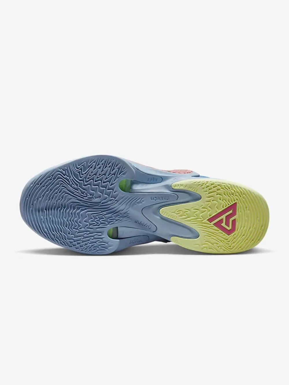 Баскетбольные кроссовки Nike Zoom Freak 4 NRG "Unknown" — изображение 5 из 7, синий
