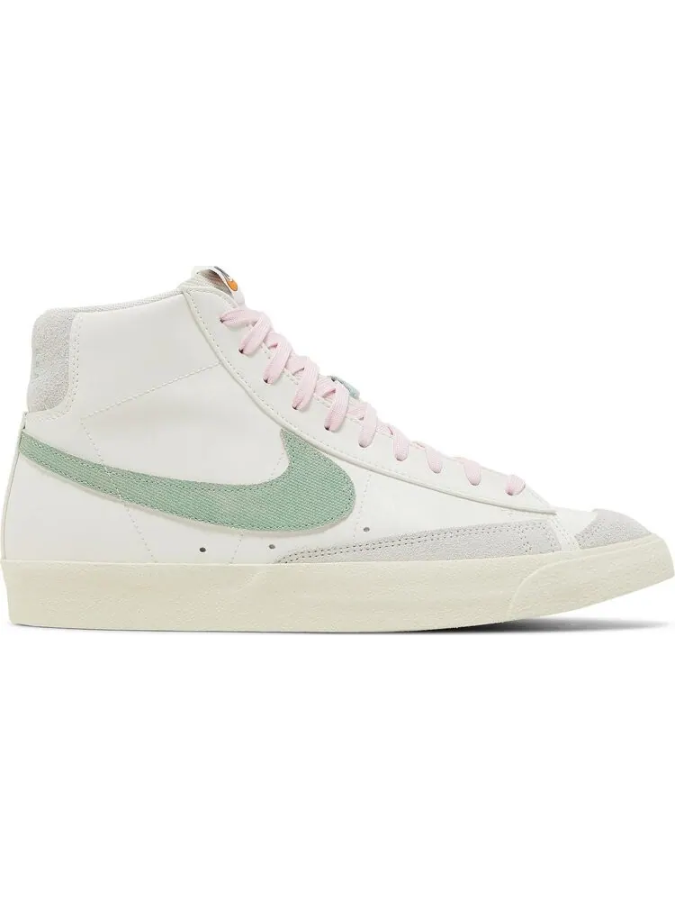 Кроссовки Nike Blazer Mid 77 Premium Certified Fresh Sail Enamel Green — изображение 1 из 8, белый