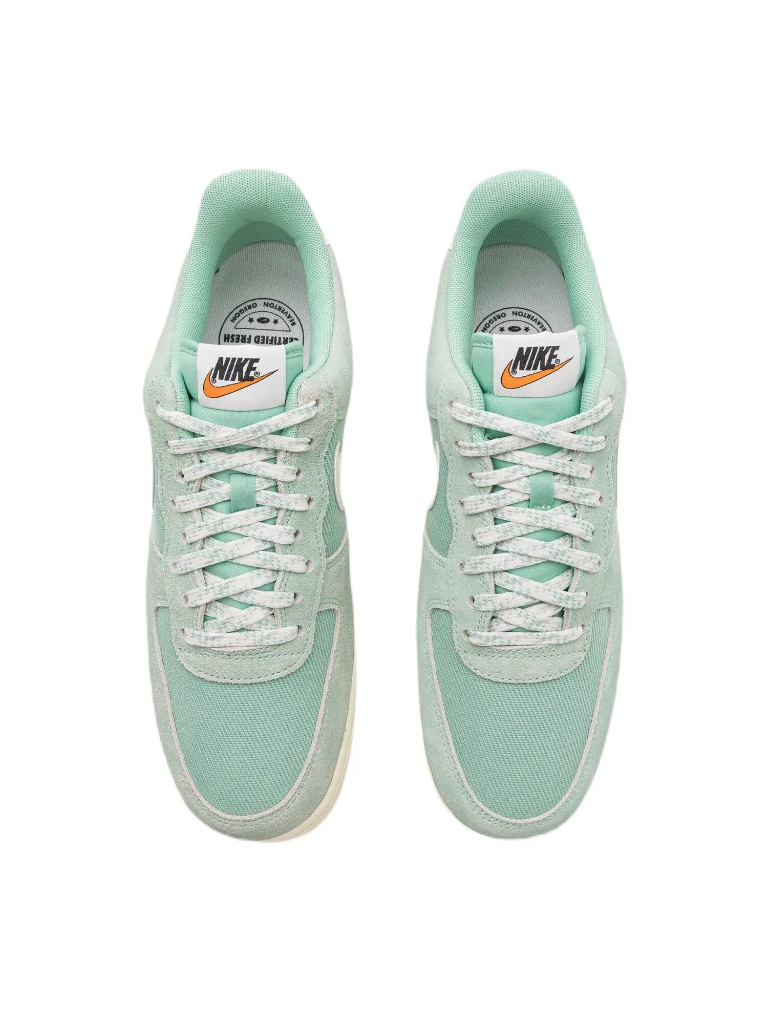Кроссовки Nike Air Force 1 — изображение 4 из 4, бежевый/бирюзовый