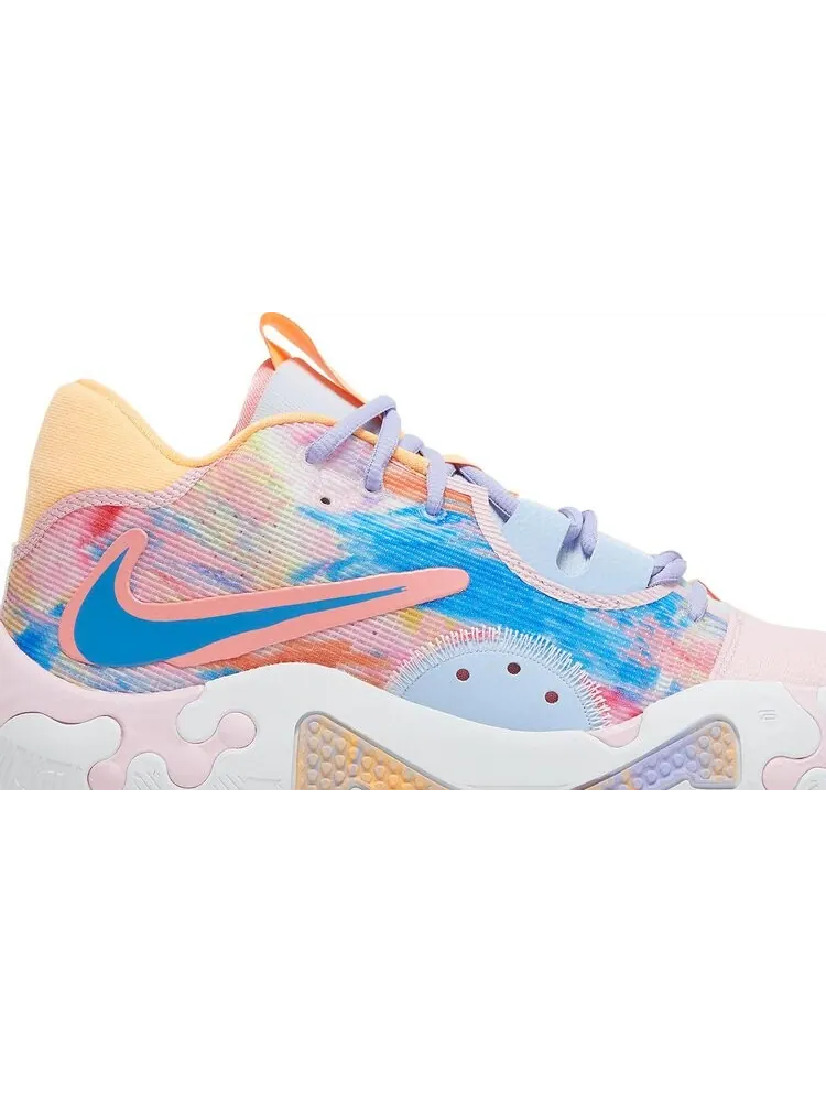 Кроссовки Nike PG 6 'Painted Swoosh' — изображение 2 из 8, мульти