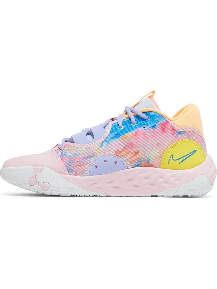 Кроссовки Nike PG 6 'Painted Swoosh' — изображение 3 из 8, мульти