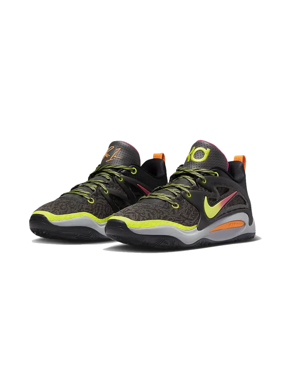 Баскетбольные кроссовки Nike KD15 — изображение 2 из 8, черный