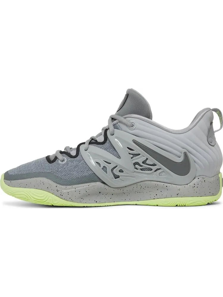 Кроссовки Nike KD 15 TB 'Wolf Grey Speckled' — изображение 3 из 8, серый