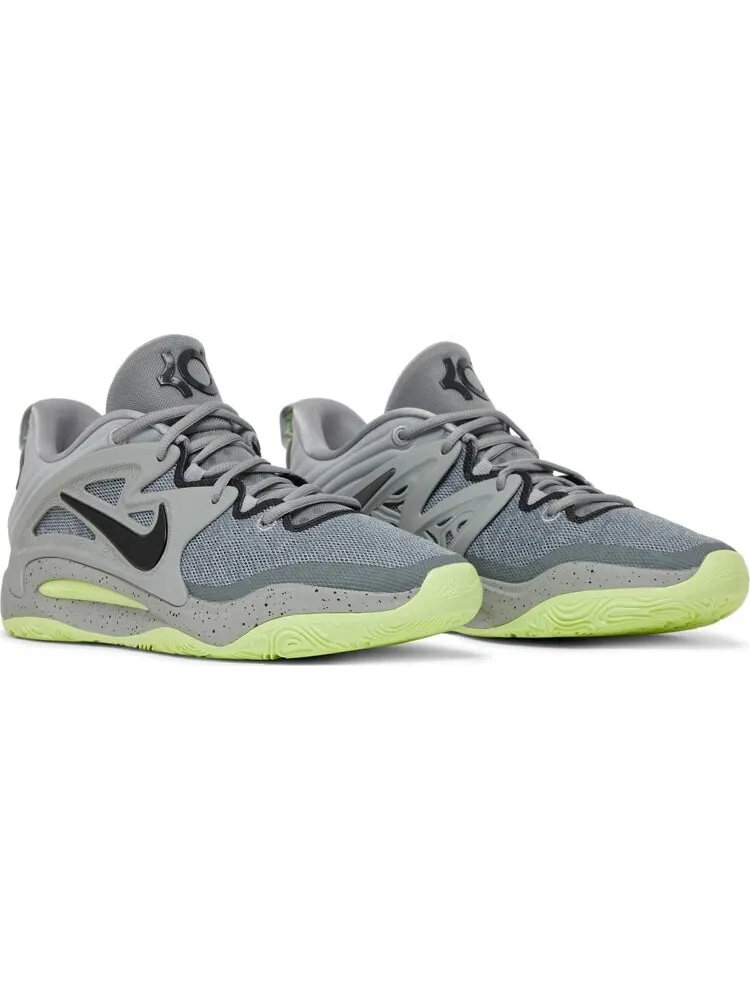 Кроссовки Nike KD 15 TB 'Wolf Grey Speckled' — изображение 8 из 8, серый