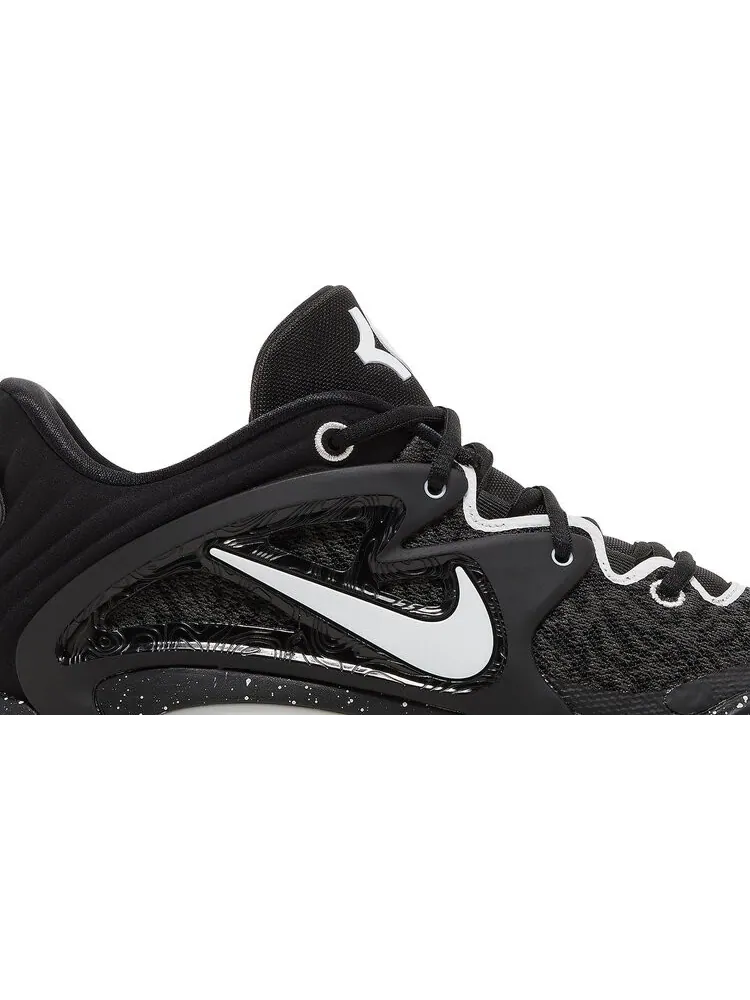 Кроссовки Nike KD 15 TB 'Black White Speckled' — изображение 2 из 8, черный