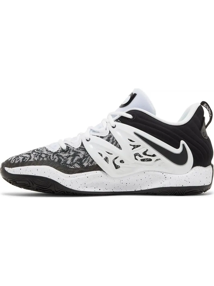 Кроссовки Nike KD 15 TB 'White Black Speckled' — изображение 3 из 8, белый