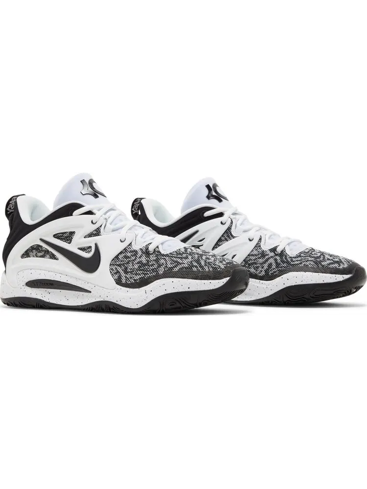 Кроссовки Nike KD 15 TB 'White Black Speckled' — изображение 8 из 8, белый