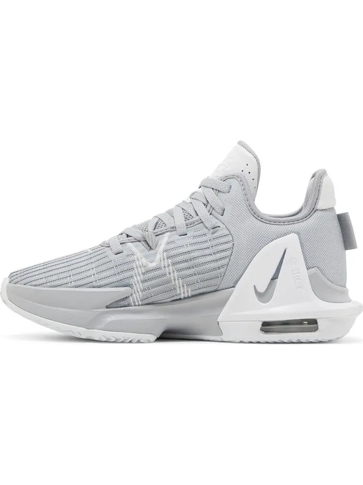 Кроссовки Nike LeBron Witness 6 TB 'Wolf Grey' — изображение 3 из 8, серый