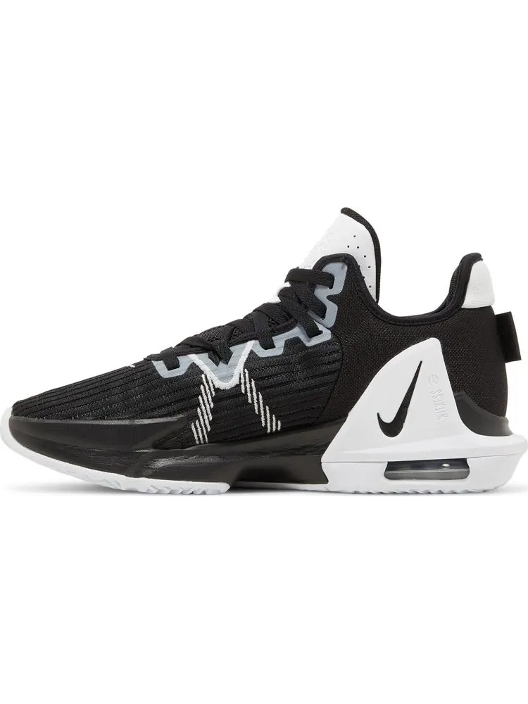 Кроссовки Nike LeBron Witness 6 TB 'Black White' — изображение 3 из 8, черный
