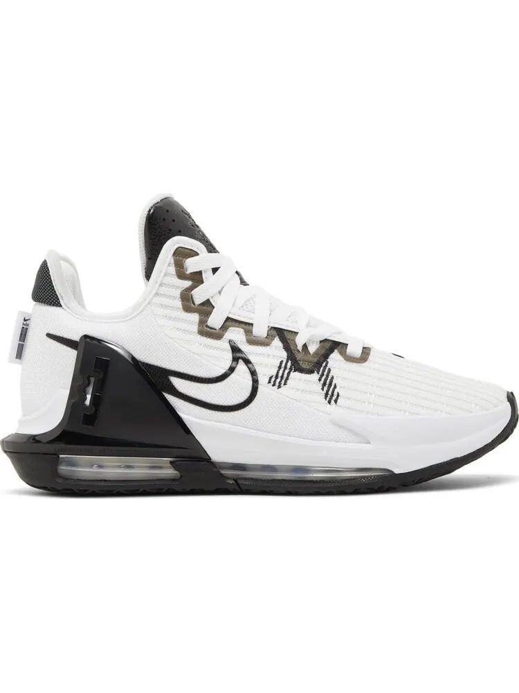 Кроссовки Nike LeBron Witness 6 TB 'White Black' — изображение 1 из 8, белый
