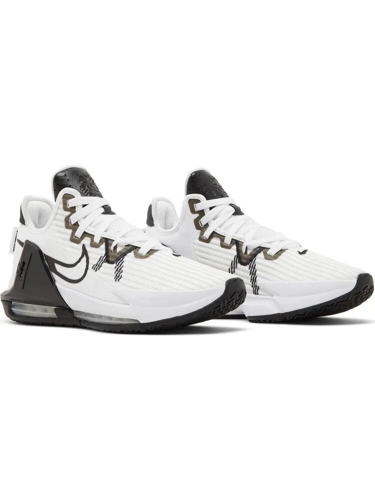 Кроссовки Nike LeBron Witness 6 TB 'White Black' — изображение 8 из 8, белый