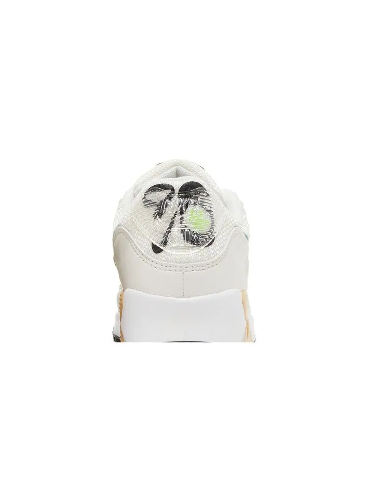 Кроссовки Nike Wmns Air Max 90 SE 'White Neptune Green' — изображение 8 из 9, белый/зеленый///черный