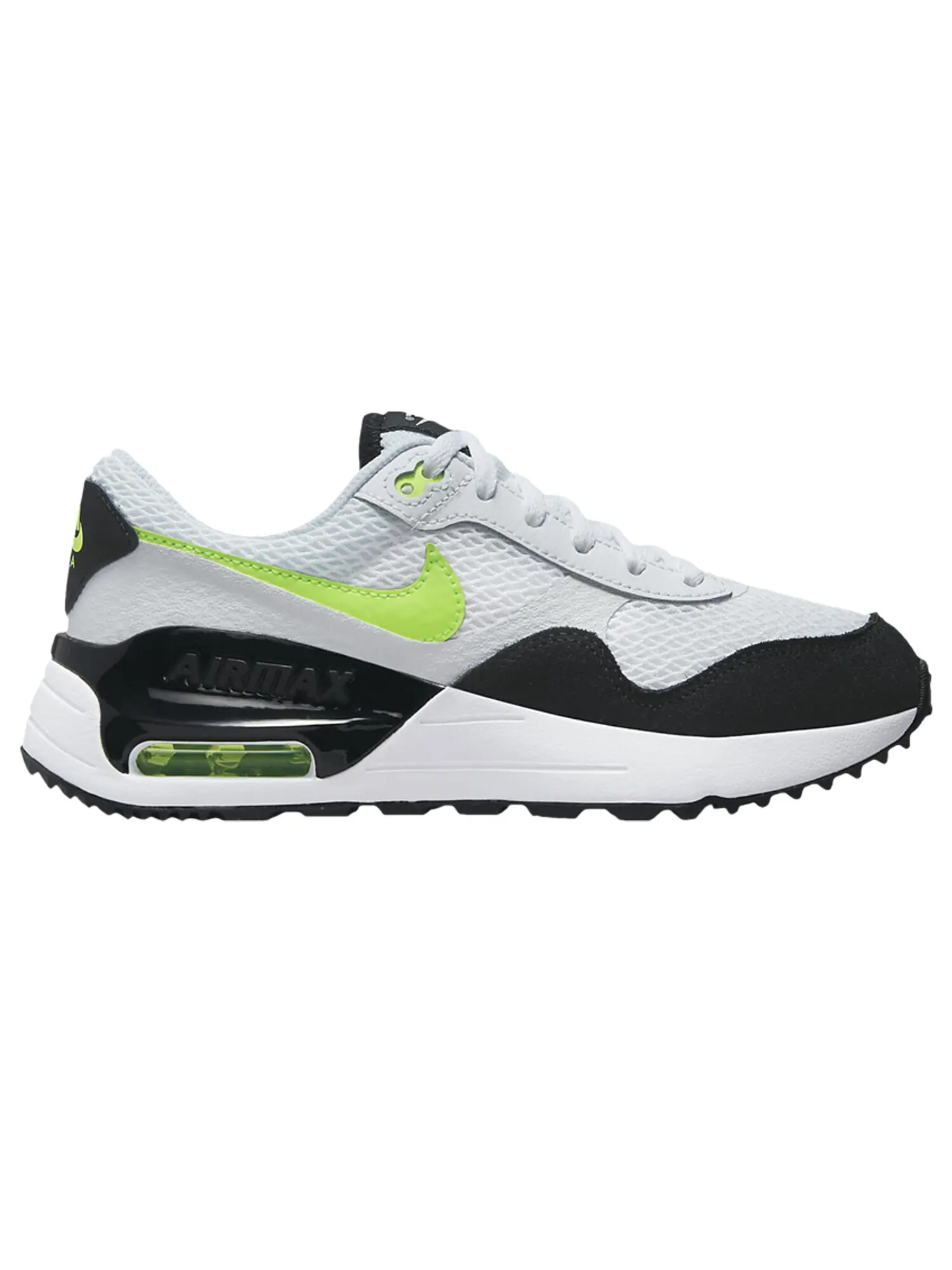 Кроссовки Nike Air Max SYSTM GS 'White Volt' — изображение 1 из 1, белый