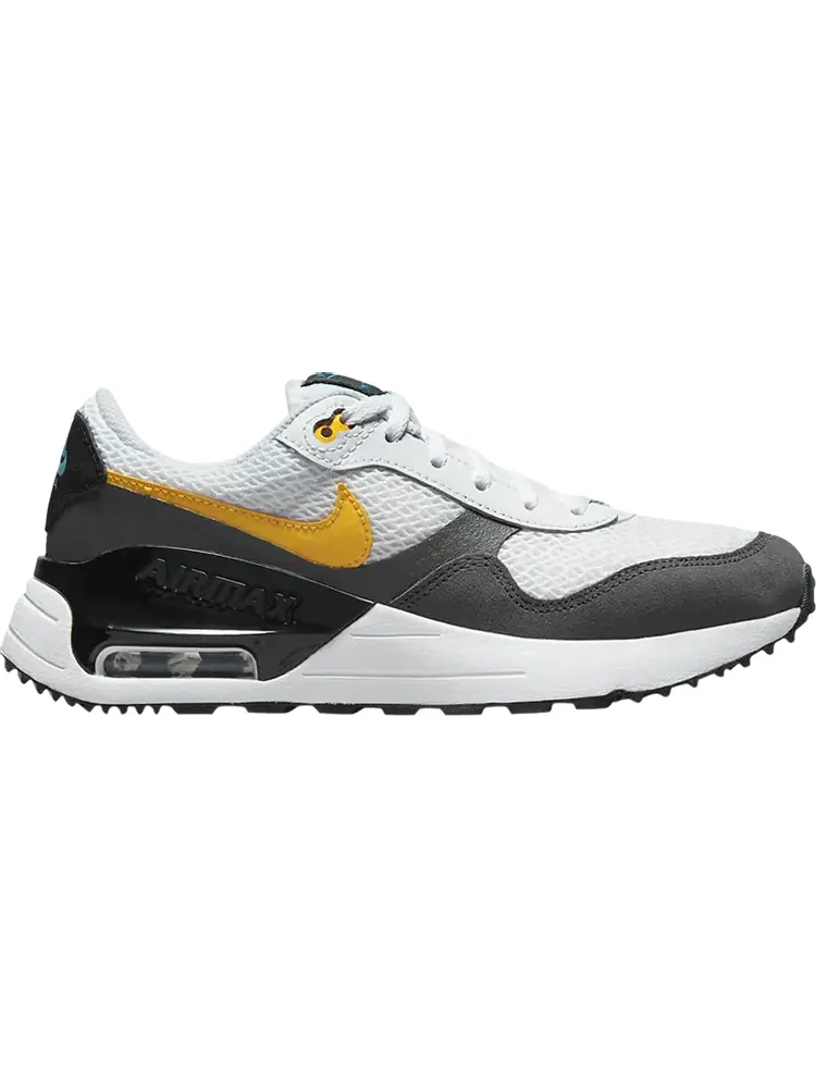 Кроссовки Nike Air Max SYSTM GS 'White Grey Laser Orange' — изображение 1 из 1, белый