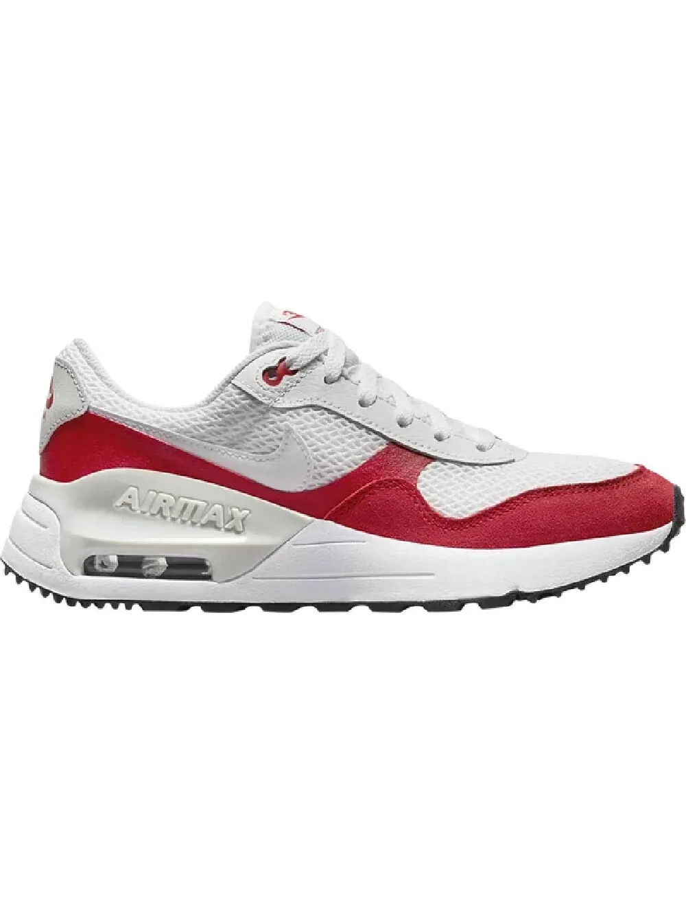 Кроссовки Nike Air Max SYSTM PS White University Red — изображение 1 из 1, красный/белый