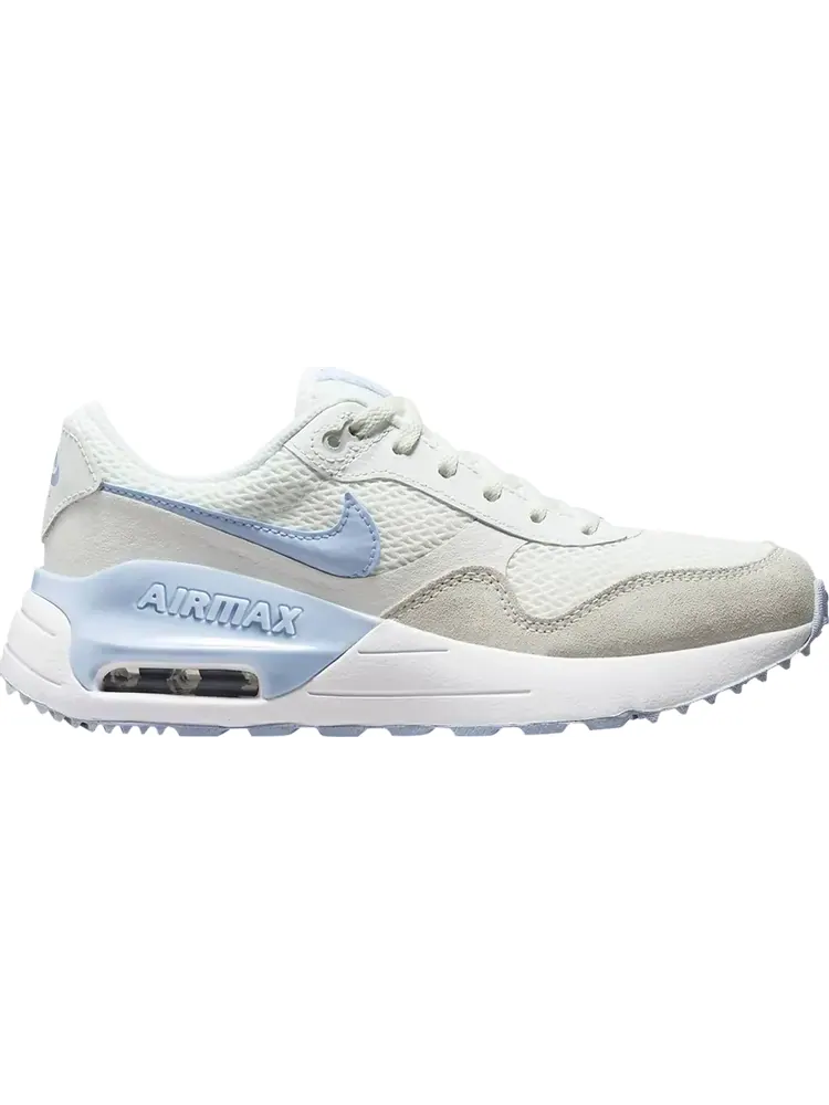 Кроссовки Air Max SYSTM Big Kid 'White Cobalt Bliss' — изображение 1 из 1, белый