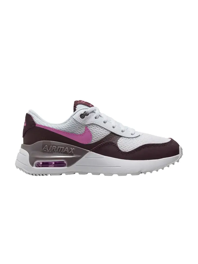 Кроссовки Air Max SYSTM GS — изображение 1 из 1, белый бордовый розовый