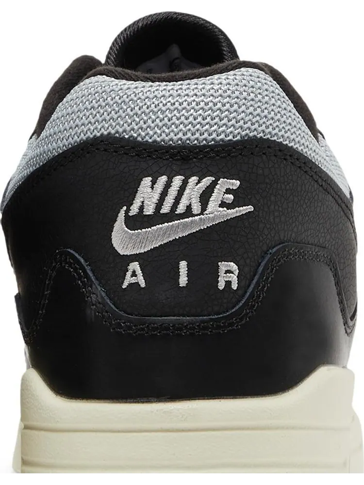 Кроссовки Nike Patta x Air Max 1 'Black' — изображение 7 из 8, черный