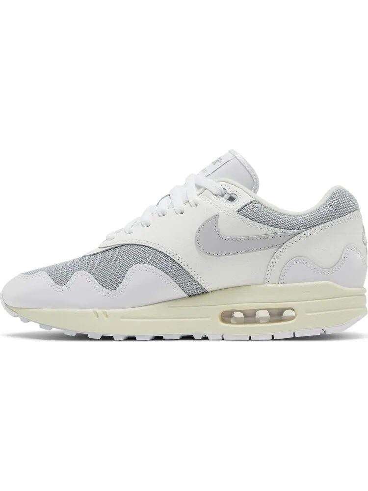 Кроссовки Nike Patta x Air Max 1 'White' — изображение 3 из 8, белый