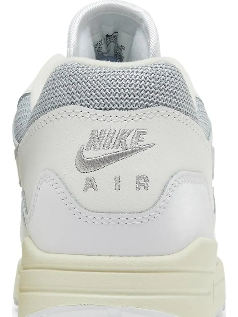 Кроссовки Nike Patta x Air Max 1 'White' — изображение 7 из 8, белый