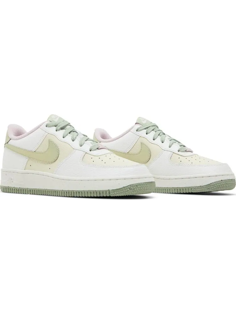 Кроссовки Nike Air Force 1 LV8 GS 'Muted Green' — изображение 8 из 8, белый