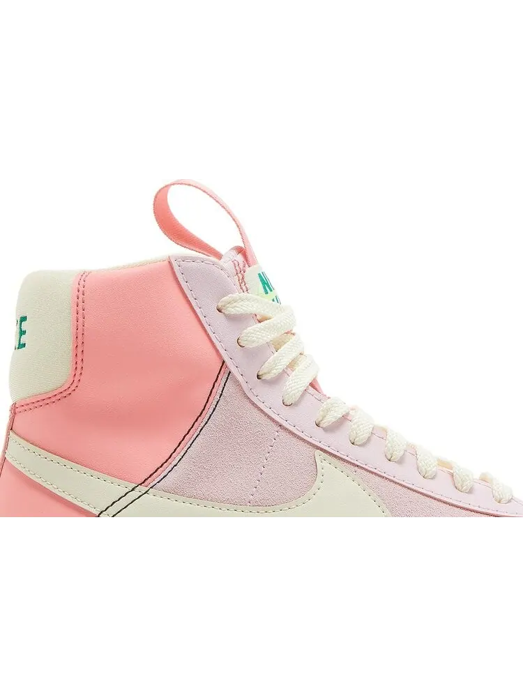 Кроссовки Nike Blazer Mid '77 SE GS 'Dance - Pink Foam' — изображение 2 из 8, розовый