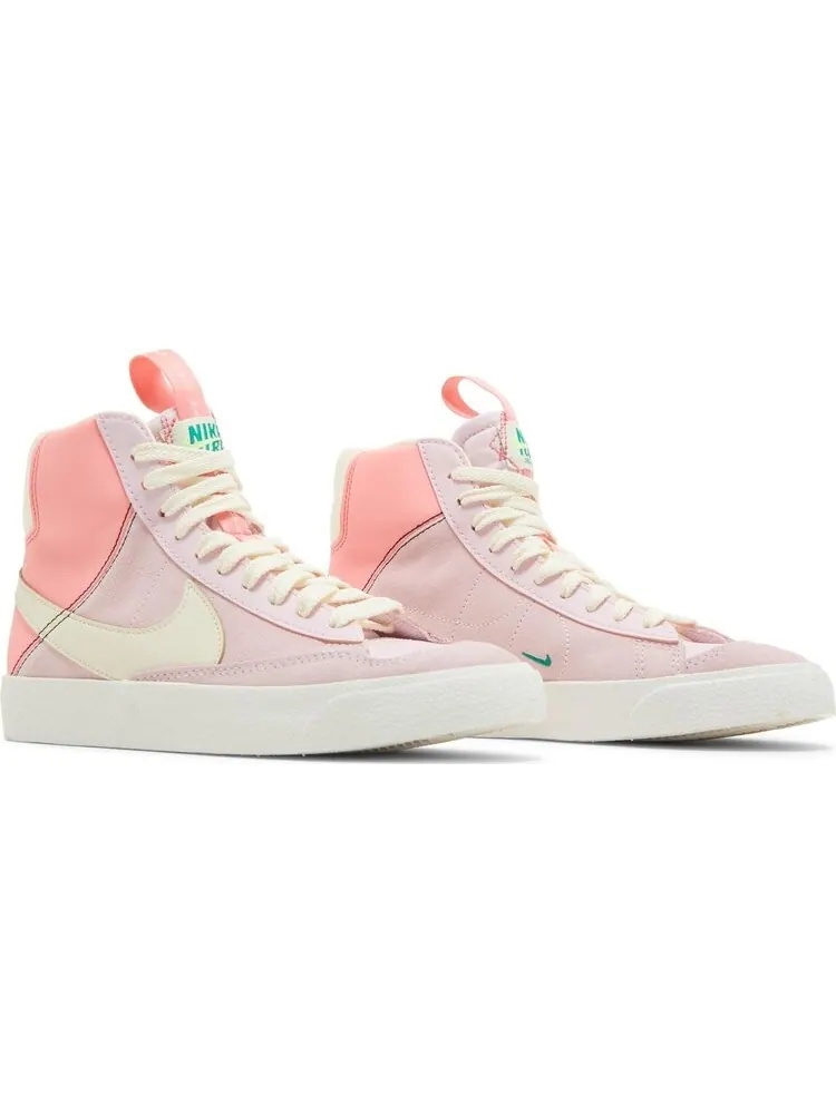 Кроссовки Nike Blazer Mid '77 SE GS 'Dance - Pink Foam' — изображение 8 из 8, розовый