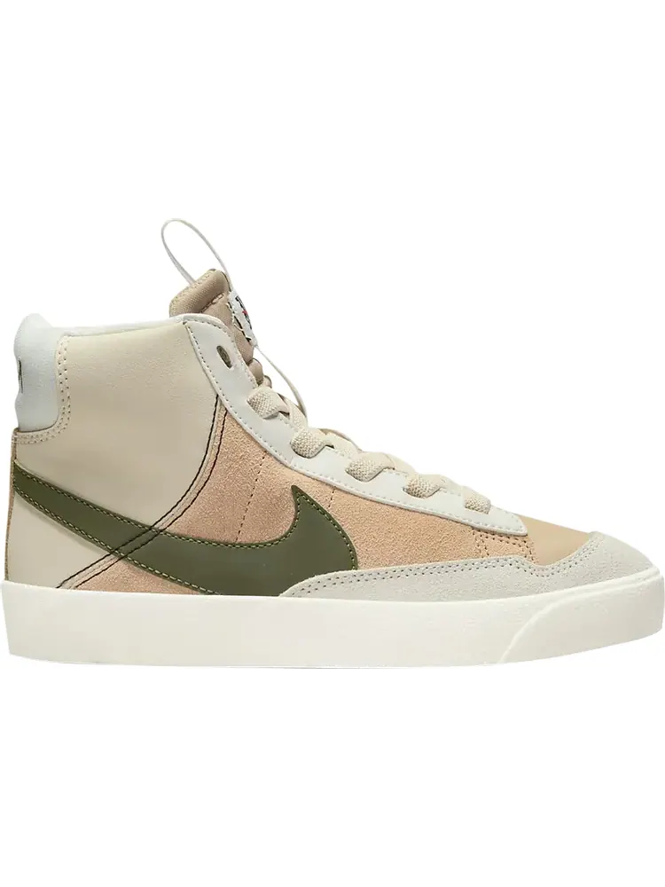 Кроссовки Nike Blazer Mid '77 SE PS 'Dance - Sanddrift Medium Olive' — изображение 1 из 1, коричневый