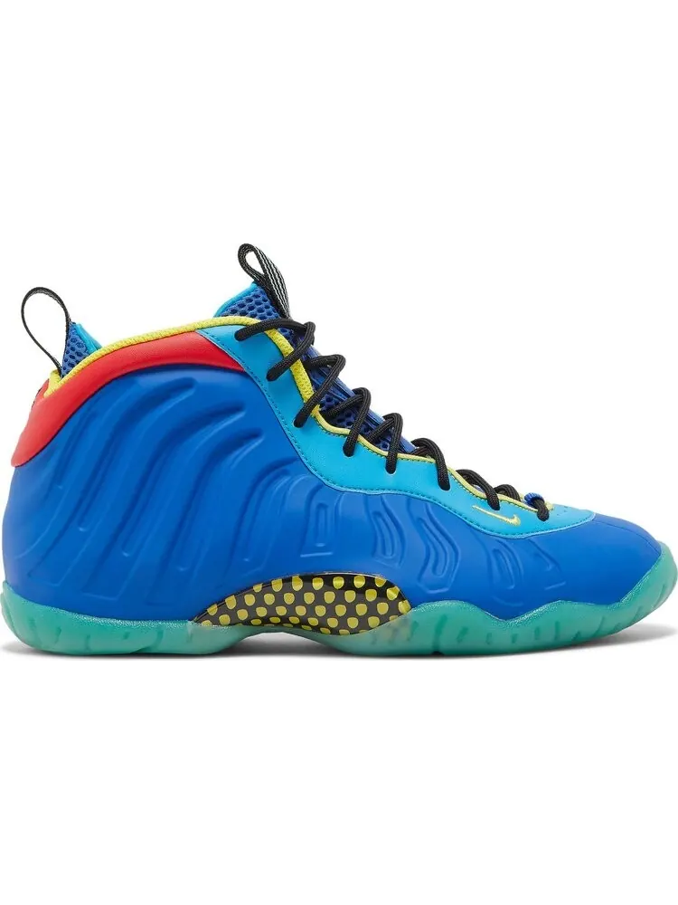 Кроссовки Nike Little Posite One GS 'Multi-Color' — изображение 1 из 8, синий