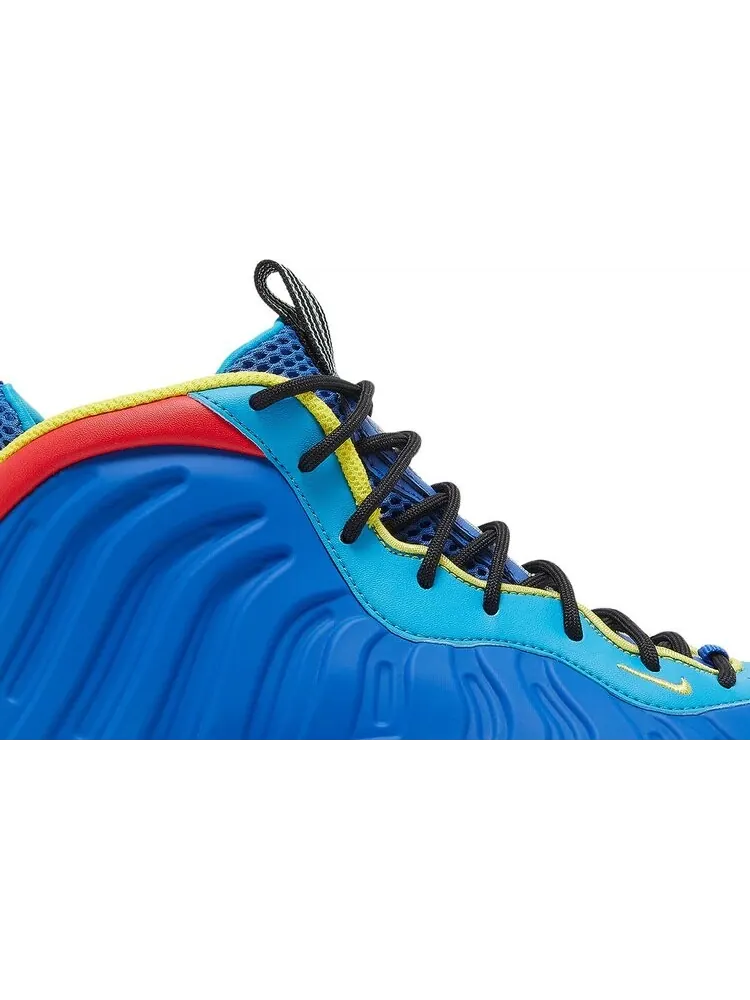 Кроссовки Nike Little Posite One GS 'Multi-Color' — изображение 2 из 8, синий