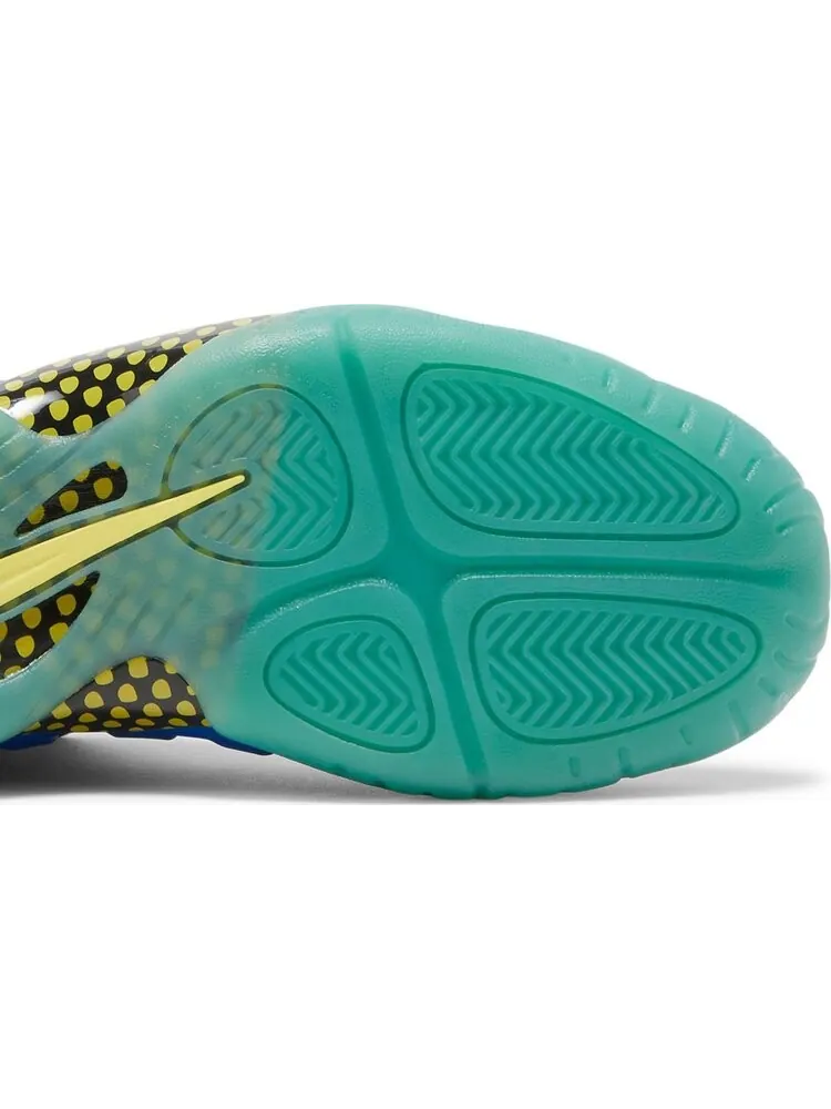 Кроссовки Nike Little Posite One GS 'Multi-Color' — изображение 5 из 8, синий