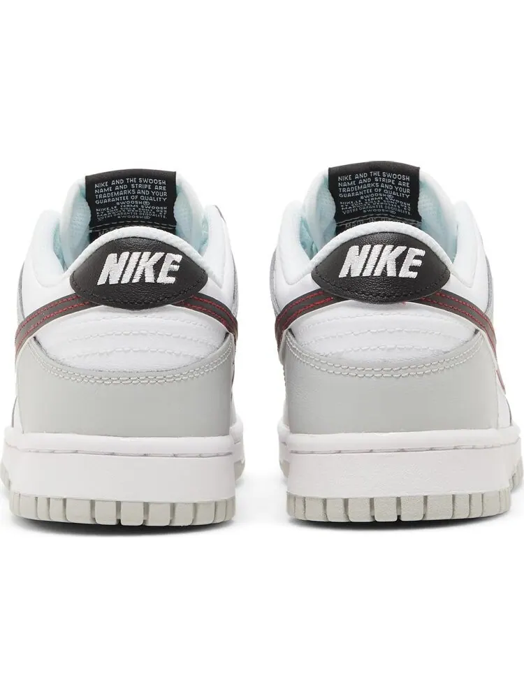 Кроссовки Nike Dunk Low SE GS 'Lottery Pack - Grey Fog' — изображение 6 из 8, серый